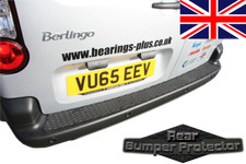 CITROEN BERLINGO. PEUGEOT PARTNER / UP TO 2018 REAR BUMPER PROTECTOR