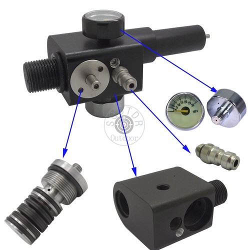 12g CO2 /Pump to PCP Regulated KIT HPA for Crosman /Pistol 1377 2240 1322 2250.. - Picture 5 of 8