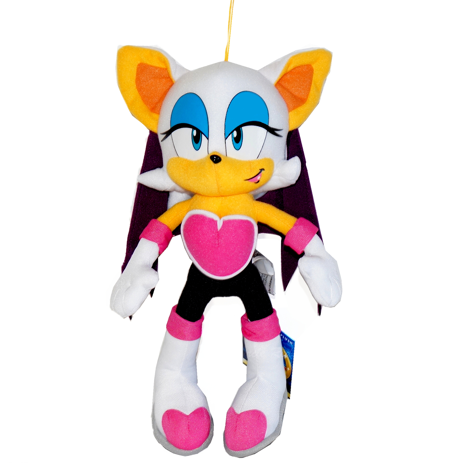 SEGA Sonic the Hedgehog Rouge Plush Toy 12" Official Licensed Great