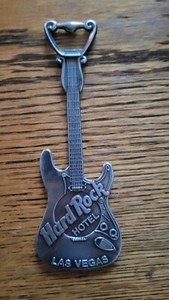 Hard Rock Hotel Guitar Bottle Opener/Magnet. Las Vegas