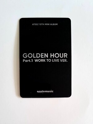 ateez work to live applemusic コンプリート APPLEMUSIC | TOKTOQ | EVERLINE] ATEEZ - [GOLDEN HOUR Part.1