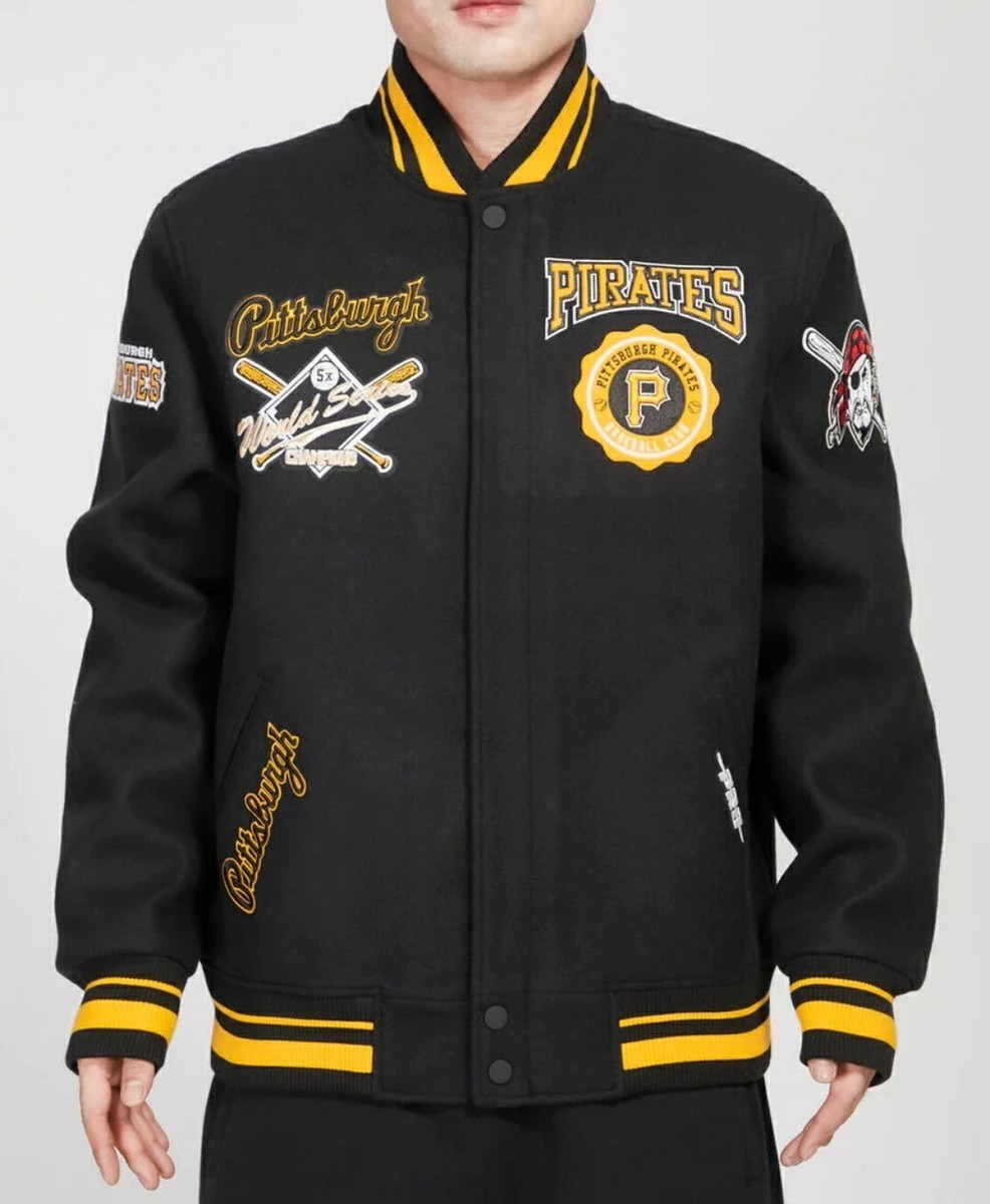 Pro Standard Pittsburgh Pirates Crest Emblem Rib Wool Men's