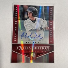2012 Elite Extra Edition Franchise Futures Signature #9 Max White Auto Card /229