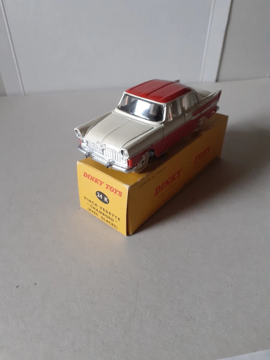 Ancienne Voiture Miniature Dinky Toys 24K Simca Chambord En Métal - Collection