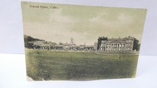 Bowood House Calne Postcard Coloured 1900s Estate Country House Lawn View