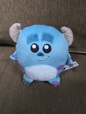 Disney Monsters Inc Sulley Monster Mattel Cuutopia Plush Blue 5"
