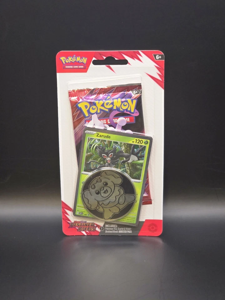 Pokemon Destined Rivals Checklane Blister Booster Pack - Zarude - Image 2 of 3