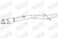 Walker Abgasrohr Auspuff Passend FüR Opel Meriva B GroßRaumlimousine S10 1.4 LPG