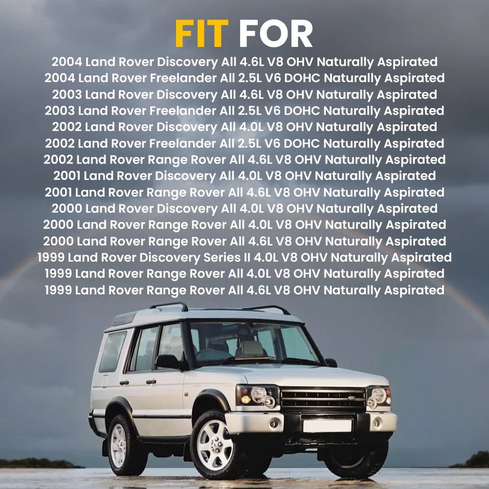 4pcs For 1999-2004 Land Rover Discovery Upstream Downstream Oxygen Sensor O2 EE - Image 2 of 4