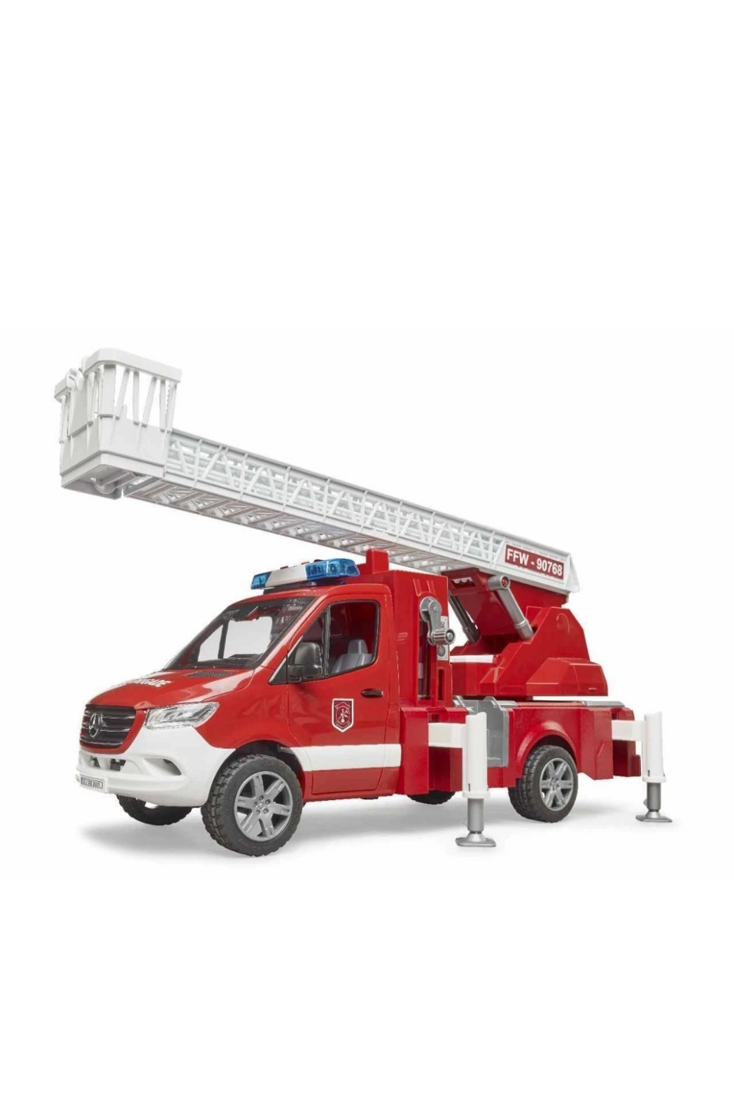 Bruder Mercedes Benz Sprinter autopompa pompieri 02673 - Immagine 3