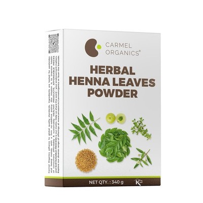 Carmel Organic Henna Leaves Powder 340g