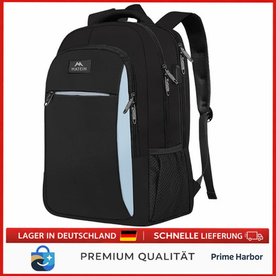 MATEIN Business Laptop Rucksack 15,6 Zoll Reise Laptoptasche mit USB