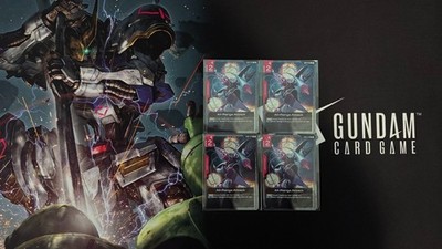 Gundam TCG - All-Range Attack Newtype Promo GD02-107 R - Set Of 4 Sealed