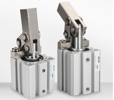 1 PCS ALC-25 Double acting clamp arm lever pneumatic cylinder Without magnetic