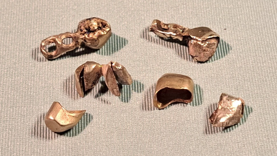 7,7 Gramm Zahngold ohne Anhaftung gebraucht - Bild 3 von 4