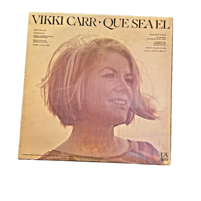 Vikki Carr Que Sea El UA Latino 1971 Original LP Vinyl VERY GOOD +