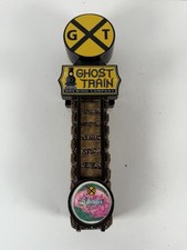 Ghost Train Brewing Brainwave Beer Tap Handle Railroad Track Draft Pull Rare Bar