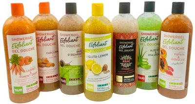 #ad YARI Exfoliating Shower Gel 1000ml Natural Body Scrub Wash $35.00