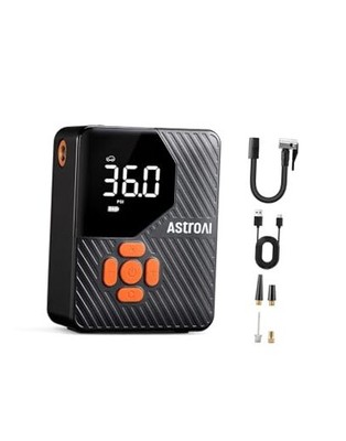  L7 Mini Tire Inflator Portable Air Compressor,150 PSI Cordless Car Tires Air 