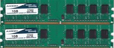 2GB 2x1GB PC2 6400 DDR2-800 AXIOM MEMORY SOLUTIONS 17342 Desktop Ram Memory Kit