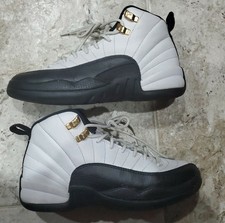 2013 Nike Air Jordan 12 XII Retro GS TAXI Black White Size 4Y 153265-125 RARE  