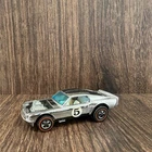 Hot Wheels HW Redline Ford Mustang BOSS HOSS Chrome Club Car HK - White Interior