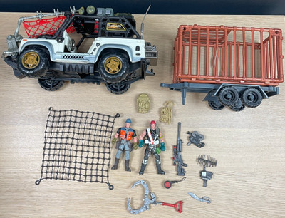 Chap Mei Wild Quest Rescue Patrol Playset, Tracker Bil and Camou Jack, SFX works