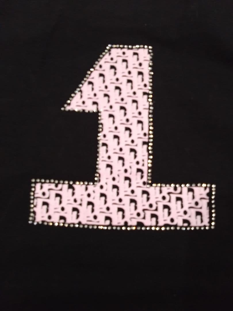 Christian Dior J'Adore Dior Logo T Shirt Black Size 44 USA 14:JP