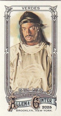 2025 Topps Allen & Ginter MLB No. 298 Tai Verdes Mini Card