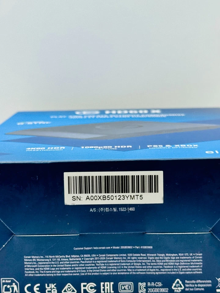 ELGATO HD60 X 1080p60 HDR10 External Capture Card for PS5 & XBOX - NEW SEALED - Image 3 of 4