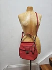 COACH Willis Legacy 70th Anniversary Vermillion Leather Crossbody Bag