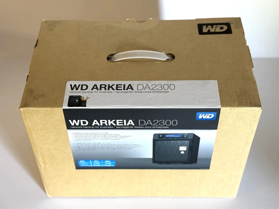 WD Arkeia Network Enterprise NAS DA2300 4Bay Network Drive WDBSTG0160KBK OpenBox - Image 2 of 4