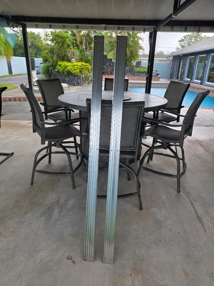 1968-1969 AMC/AMX нижний R/L рокер панели молдинги - подходит 1968-1969 AMC-AMX - Изображение 4 из 4