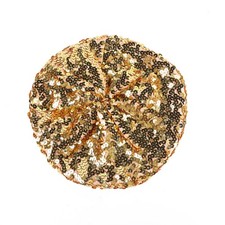 Women's Sequin Beret Hat Sparkly Party Headwear for Nightclub Festival & Daily