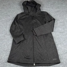 Kenneth Cole Reaction XL Full Zip Removable Hood Quick Dry Jacket Thumb Holes