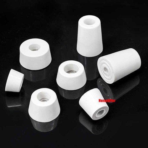 White Rubber Feet Pads With Washer Rubber Bumper Anti-Vibration Foot Pad Damping - Picture 9 of 19