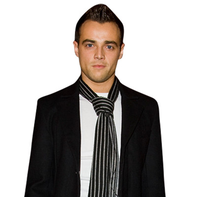Benjamin Adams (Scarf) Half Body Buddy Cutout