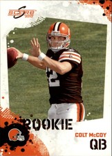 2010 Score Glossy #323 Colt McCoy - FB
