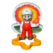 McDonald s The Super Mario Galaxy Movie Happy Meal Toy 10 Fire Mario NO BOX
