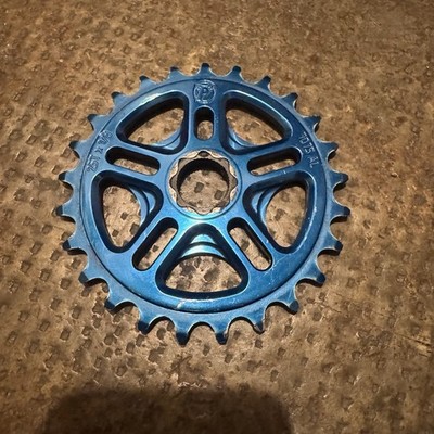 Profile Racing BMX Kettenblatt Spline Drive 25T blue blau MTB Dirt Bike Street