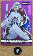 Alexandar Georgiev 2024-25 Upper Deck Synergy NHL Impressions Magenta /599 #IM55