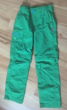 Trollkids Hose Kinder Leichte Wanderhose Trekking Gr. 128 grün