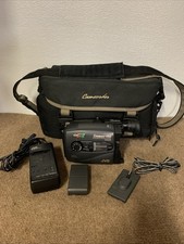 Vtg JVC GR-AX410U Videomovie Camera Camcorder Compact VHS w Charger Working