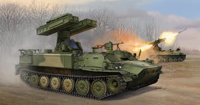 Trumpeter 05554 9K35 STRELA-10 SA-13 GOPHER SURFACE TO AIR MISSILE SYST 1:35 Kit