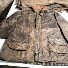 Barbour Gamefair Men’s Wax Jacket Single Warrant Yellow Label 42