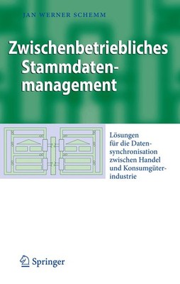 Zwischenbetriebliches Stammdatenmanagement Jan Werner Schemm