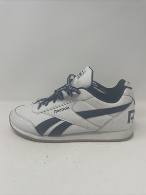 Reebok Royal Classic Jogger Sneakers Girls Youth Women Size 5.5 White Blue