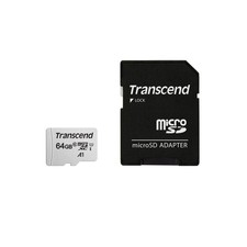 Transcend 64GB microSDXC 300S Class 10 Memory Card with up to 95/45  UK IMPORT 