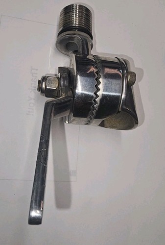 STAINLESS STEEL RAIL MOUNT ANTENNA BOAT SAIL For Lowrance LGC Garmin Raymarine 