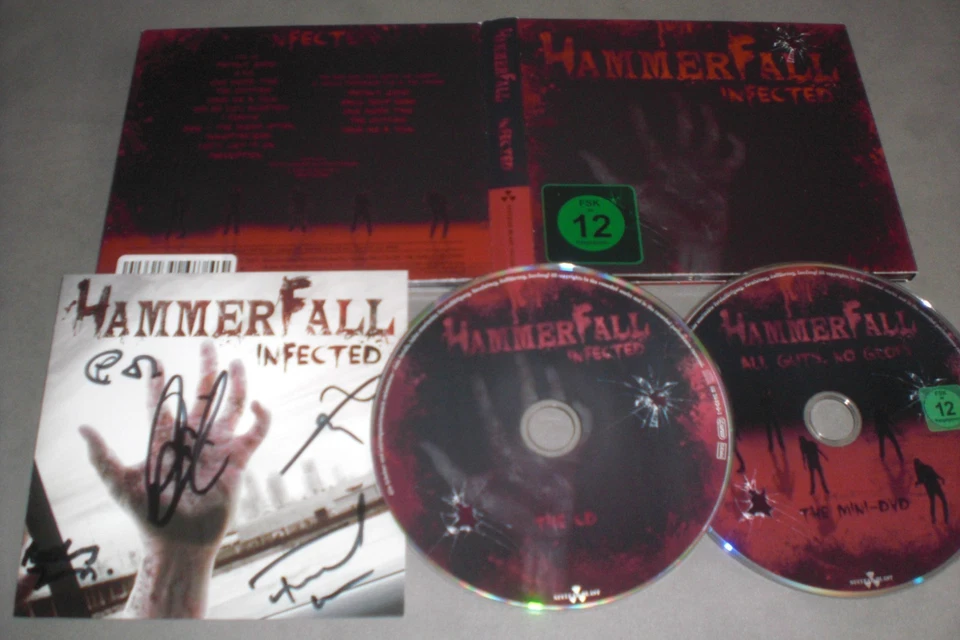 Hammerfall - Infected CD & DVD Set Digipak - Bild 1 von 1